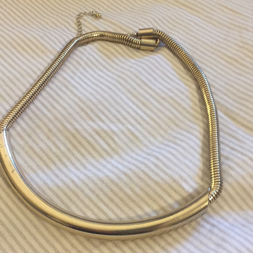 H&m gold choker necklace